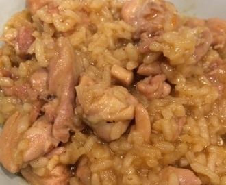 Pollo al estilo Teriyaki (fácil) con arroz