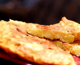 Tortilla hiszpańska czyli omlet z ziemniakami