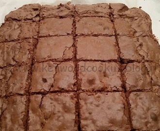 Ricetta Brownies al cioccolato Kenwood