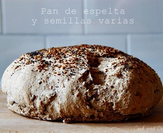 Pan con harina de espelta y semillas