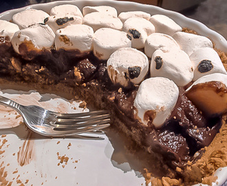 The Taste of Summer All Year Long – S’mores Pie!