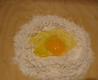 Masa básica para pasta hecha en casa – Ricetta base per pasta all’uovo