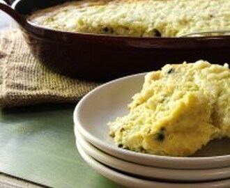 Skillet-Baked Corn Pudding and a #Giveaway