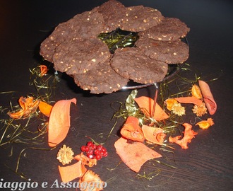 Biscotti al Cacao con Farina di Riso e Granella di Nocciole