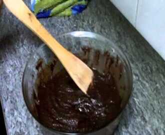 Torta de chocolate express para microondas