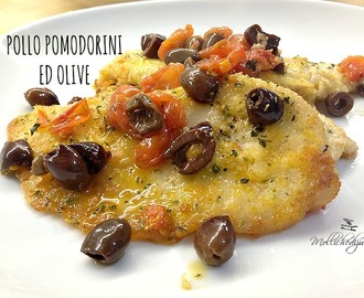 Pollo pomodorini ed olive