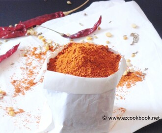Homemade Sambar Powder (சாம்பார்பொடி) | How to make Sambar Podi