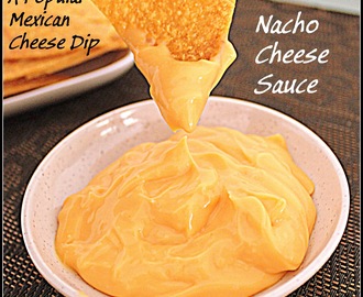 Homemade Nacho Cheese Sauce | Cheddar Cheese Dip