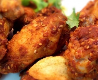 Cómo hacer Alitas de pollo con sabor a La India | Spicy Chicken Wings