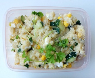 Food Prepping: Green Quinoa Salad