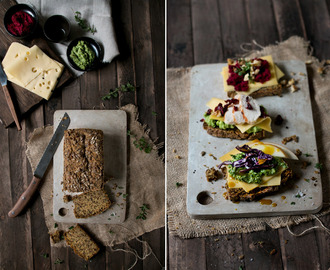 Quinoa-Hirse-Brot – ein Brot, drei Ideen!