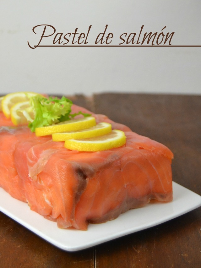 Pastel de salmón fácil (Con pan de molde)