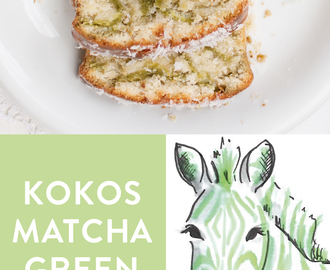 Meet the green Zebra – Rezept für Kokos-Matcha-Green-Zebra Kuchen + Free Printables: Einladungs- & Tischkarten