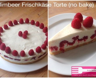 Himbeer Frischkäse Torte (no bake)