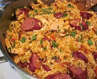 Risotto ou Jambalaya Chorizo et Poulet cookeo