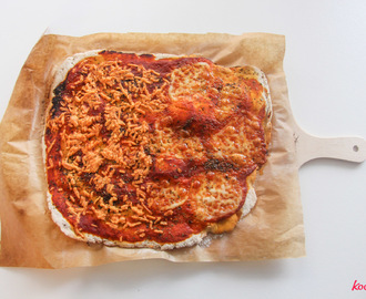Glutenfreier Pizzateig mit Hefe und hefefreier Variante – ohne Fertigmehl – ohne Tomatensauce – histaminarm – mit Schritt-für-Schritt Videoanleitung