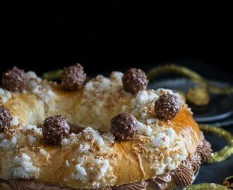 Roscón de Reyes Ferrero Rocher® (con masa madre). Receta de Navidad #RoscónDay