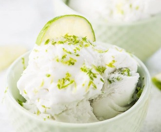 Lime Coconut Ice Cream