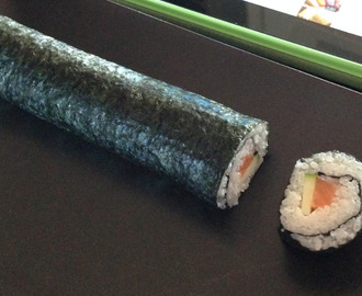 Bimby, Sushi Futomaki ed Uramaki con Verdure e Pesce