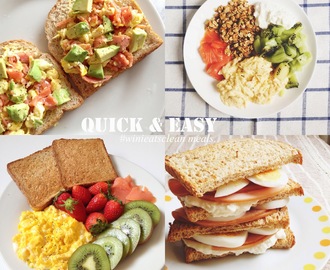 Quick, easy & healthy meals..for busy people like me & you!