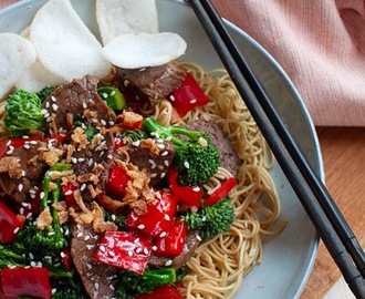 Recept: Aziatische biefstuk en broccoli - Savory Sweets