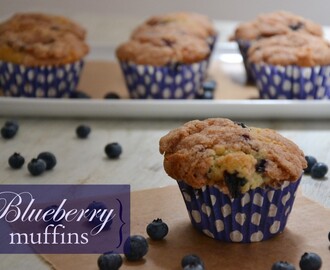 Blueberry Muffins a la Starbucks