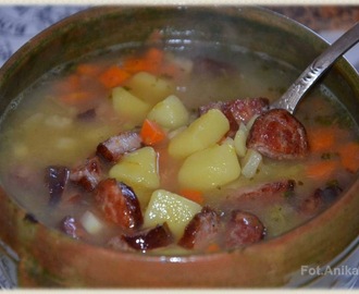 Sycąca zupa ziemniaczana