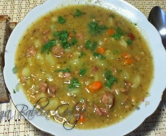Zupa Grochowa z Grochu Łuskanego