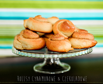 Cinnamon & chocolate rolls  - Rollsy cynamonowe oraz z czekoladą