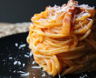 Spaghetti alla carbonara e amatriciana