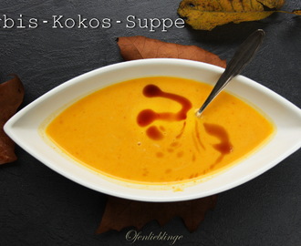 Soulfood für kalte Tage: eine feine Kürbis-Kokos-Suppe