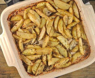 Griekse aardappeltjes uit de oven