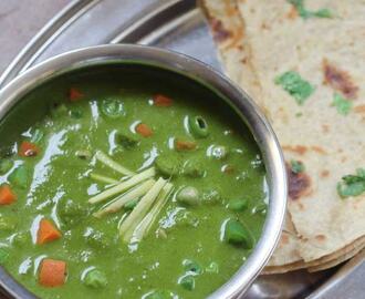 Vegetable Palak Gravy | Healthy Chapati Side Dish