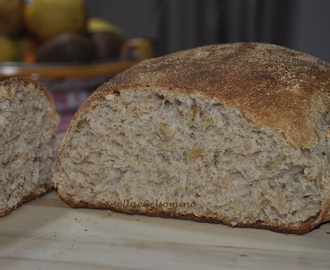 Pane integrale di semola di grano duro e semi di zucca