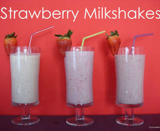 Milkshakes para todos los gustos y dietas!
