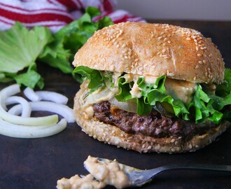 Classic Beef Burgers with Smashing Sauce