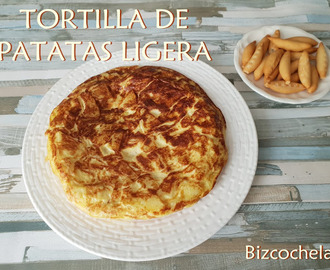 TORTILLA DE PATATAS LIGERA
