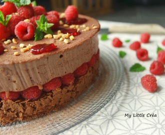 Gâteau Chocolat Framboises #anniversaire