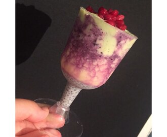 Chiazaad pudding smoothie