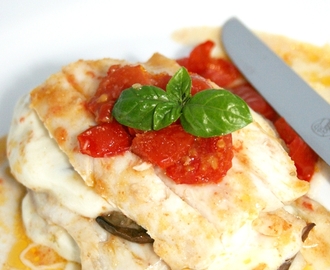 Parmigiana di Pesce Spatola con Mozzarella di Bufala