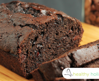 Moist and Chocolatey Zucchini Loaf Recipe with Apple Cider Vinegar and Maple Syrup