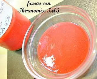 Mermelada ligera de fresas con Thermomix TM5, buscando alternativas menos calóricas