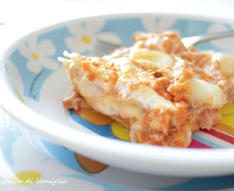 Lasagne con ragù di salmone...”brava mamma, hai fatto le lasagne!”