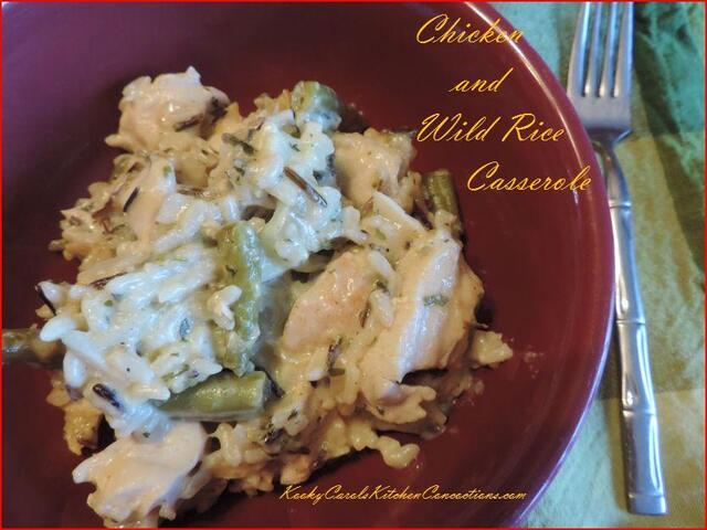 Easy Chicken and Wild Rice Casserole Recipe