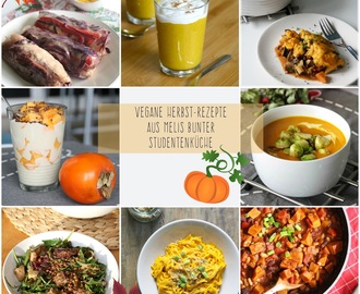 Vegane Rezepte für den Herbst