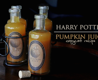 Copycat Wizarding World of Harry Potter Pumpkin Juice recipe