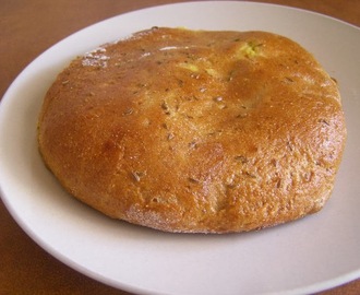 Z kuchni gruzińskiej - chlebek chaczapuri