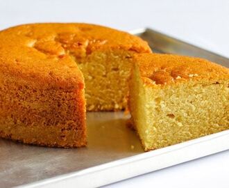 Eggless Cake in Pressure Cooker | Vanilla Cake Recipe