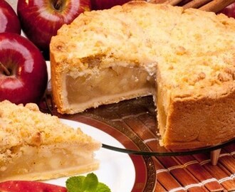 Receita de Torta de Maçã americana, aprenda como fazer essa delicia de maçã, tipicamente americana, Super fácil de fazer e com ingredientes que sempre temos em casa, anote a receita.