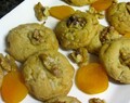 Apricot Walnut Cookies